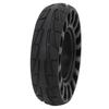 8 Inch Flat Free Solid Tire Rubber Shock Absorption Explosion Proof Replacement Tyre for Electric Scooter