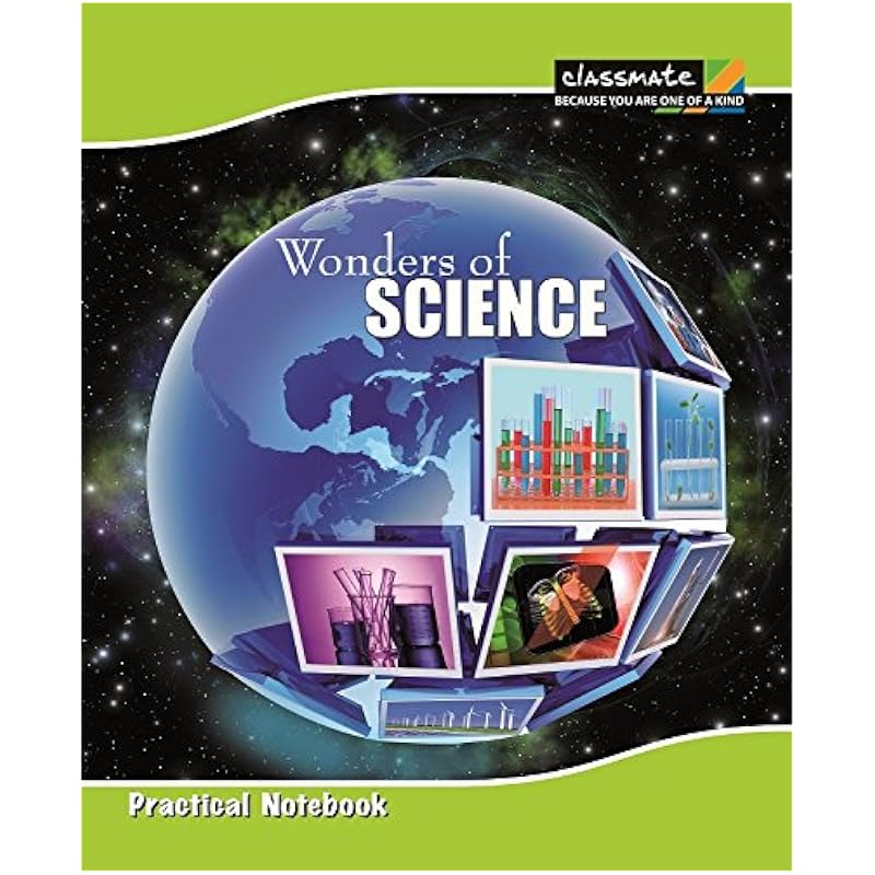 Classmate Practical Notebook - Computer, Hard Cover, 116 Pages, 265X215Mm (Pack Of 6)