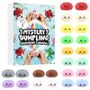 Fidget Squishy Toys Mystery Dumpling Countdown Calendar Blind Box Stress Relief Toys for Kids Adults