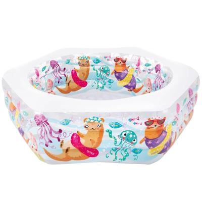 INTEX Ocean Leaf Pool, 191 X 178 X 61 Cm, 56493 [Official Japanese Product] [Pattern Cannot Be Specified]
