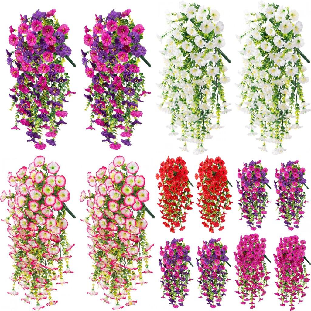 Silk Flower Wall Hanging With Eucalyptus And Blush Pink Blooms For Wedding Decor