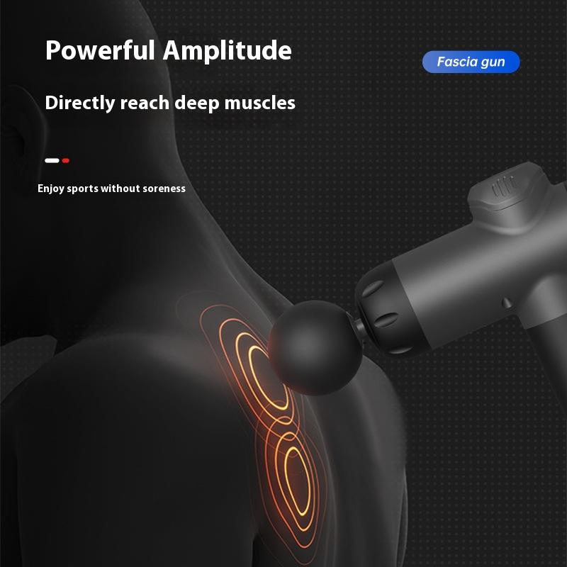 Massage Gun, Muscle Percussion Massager , Quiet Hand Massager, with LCD Touchscreen