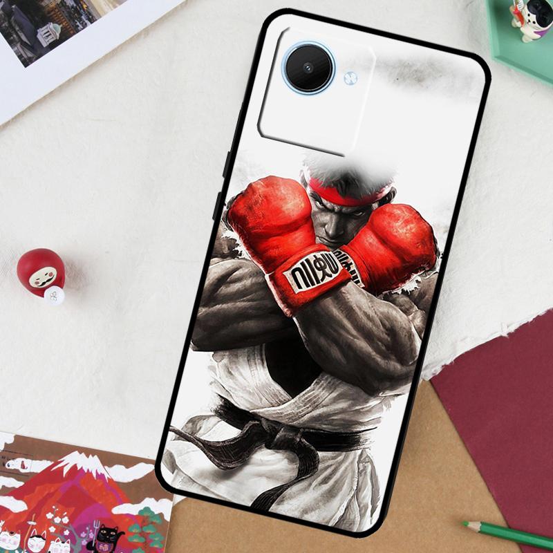 

Strong Boxing Gloves For Realme 11 9 10 Pro Plus GT Neo 5 3 2 T C11 C15 C21Y C25s C30 C31 C33 C35 C55 Phone Case Realme C31