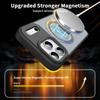 Magnetic Invisible Stand Protective for  Case for For Iphone 17 Air 12 1 14 13 16 Pro Max Plus Matte Shockproof Cover