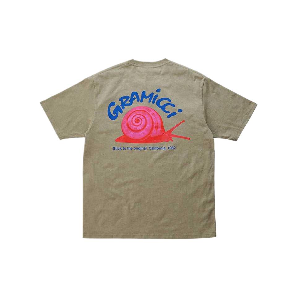 Gramicci snail graphic T-shirt G5SU-T162