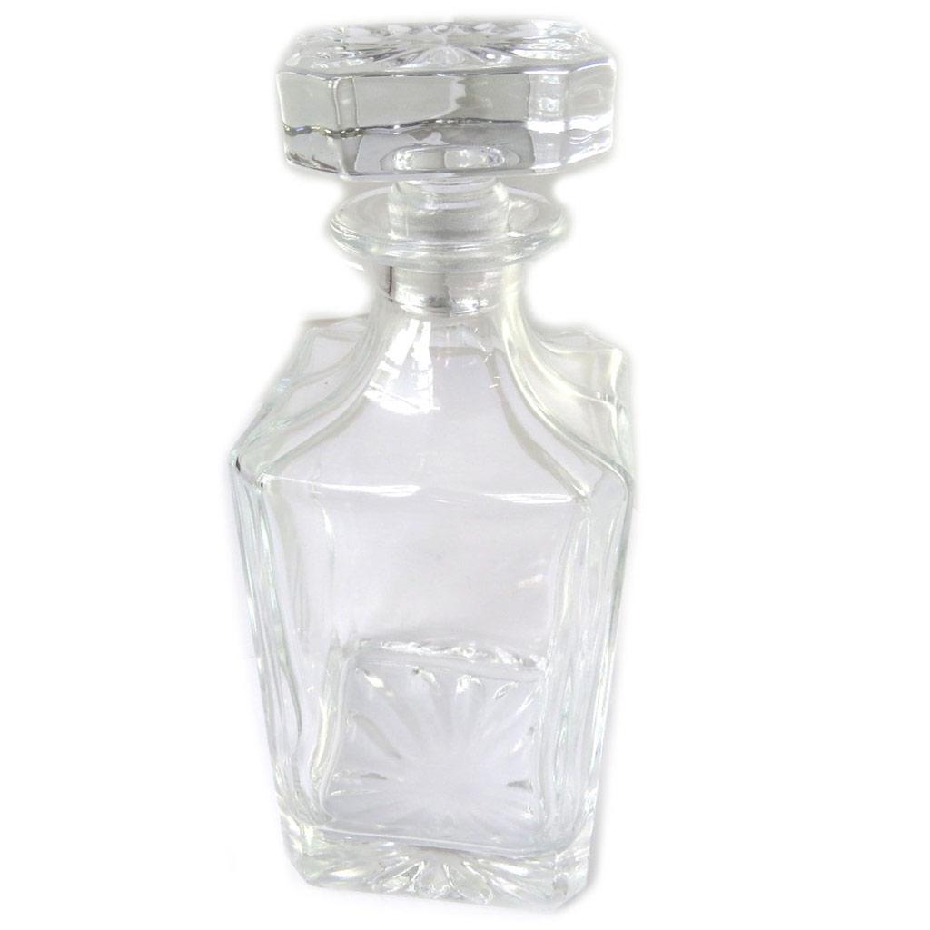 Les Trésors De Lily [N8511] - Transparent White 'Whiskey Carafe' Gift Box - 22.5x9 Cm