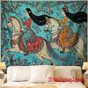 Vintage Boho Mughal Indiase Stijl Vrouwen en Paard Wandkleed Wanddecoratie Etnische Muurschildering Print Decor Kunst voor Woonkamer Slaapkamer
