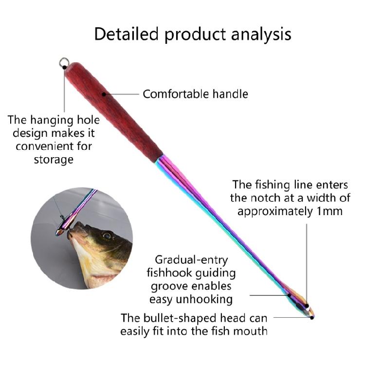 Stainless Steel Fishing Hook Extractor Quick Removal Device Professional Fishing Hook Extractor Tool Easy to Use