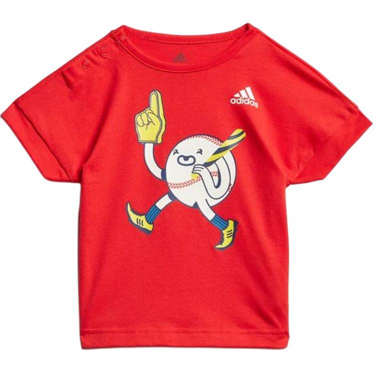 adidas Casual Sportswear Red/Blue Infant And Toddler FM6372