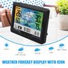 Wireless Weather Station Indoor Outdoor Color Screen Weather Forecast Station with Outdoor Sensor
