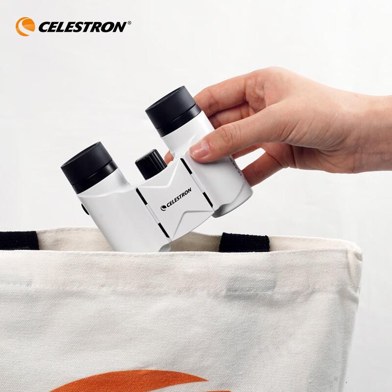 Celestron Hummingbird 8X21 HD Binoculars - High Magnification, Low Light Night Vision, Portable for Concerts