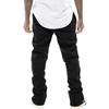 Men's Autumn Winter Solid Color Casual Sweatpants, Loose Straight Leg Long Pants
