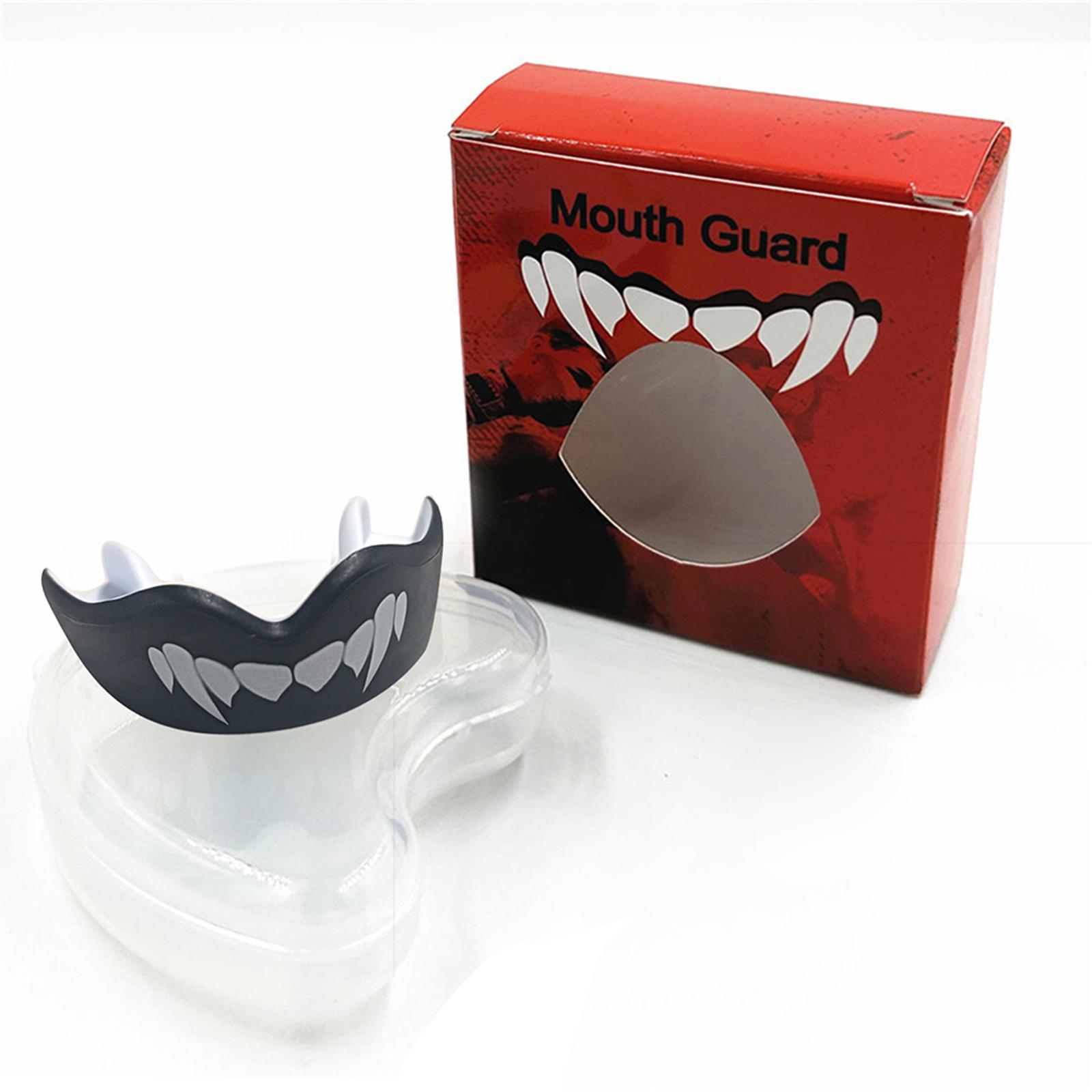 

Sports Mouth Guard Gum Protector Protective Boxing Tooth Guard Shock Absorbing EVA Gum Shield for Martial Arts & MMA