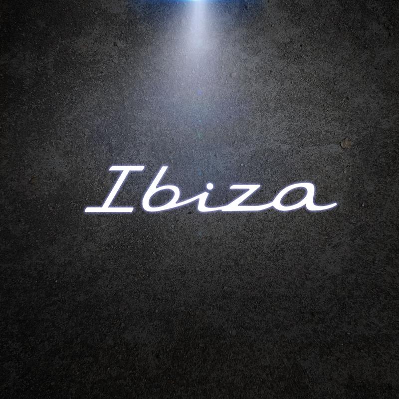 For Seat Ateca Leon Ibiza Logo Wireless Courtesy Car Door Projector LED Welcome Lights Decor