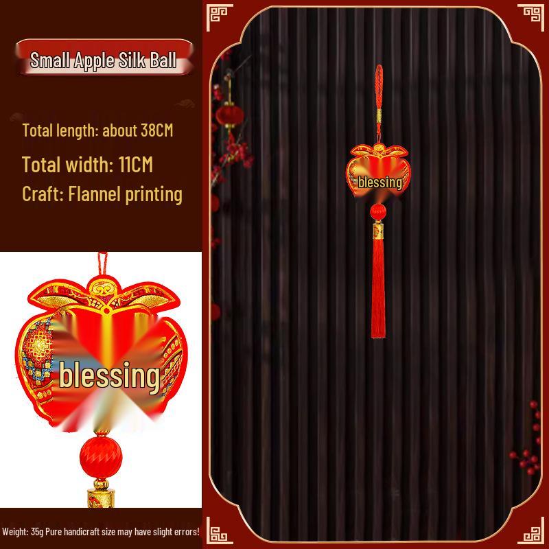 Year of the Snake New Year Trumpet Pendant – Zodiac Home Decoration for Spring Festival