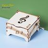 Technology Mini DIY Hand-Crank Music Box Kit for Children's STEAM Education Science Experiment Material Package