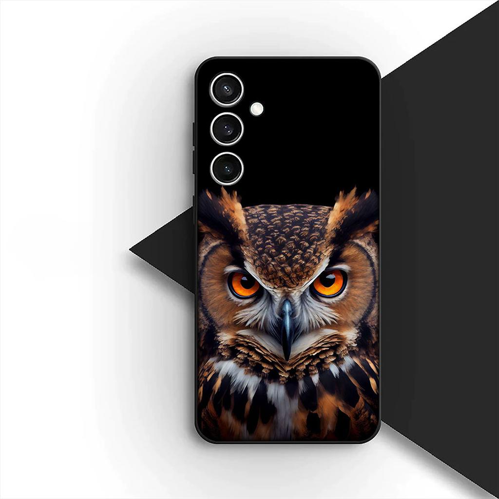 Vogel Eule Cartoon Silikonhülle für Xiaomi Poco C75 C65 C85 X7 X6 M8 F7 F8 Ultra F6 Pro 5G Mi Coque Handyhülle