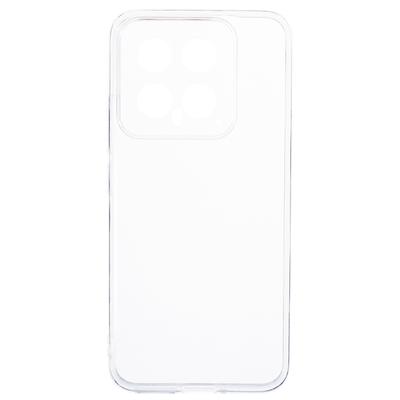 For Xiaomi 14 Cell Phone Case Clear Watermark-free 2.0mm TPU Back Shell