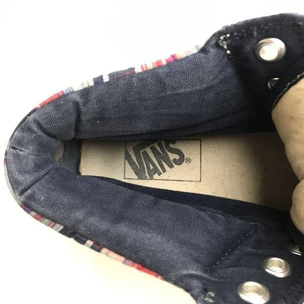 Vans High Cut Sneakers 9 27 navy(USED)