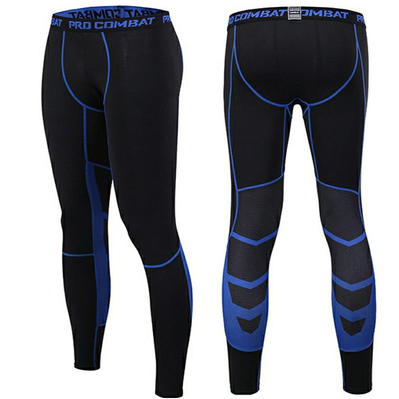 Men's Quick-Dry Sports Tights for Basketball, Football, Running, and Fitness
