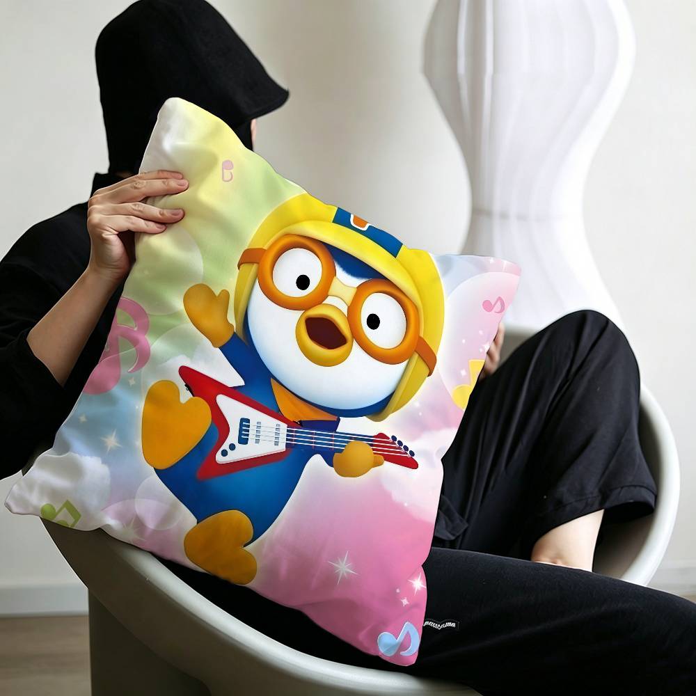 Anime Cute P-Pororos Maple Design Lucky Dragon pillow cover sofa cushion cover home room decoration children gift