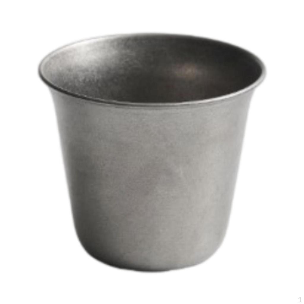 Camping Cup Juice Mug Unbreakable Dinnerware Drinking Portable Tea Stainless Steel for Hiking