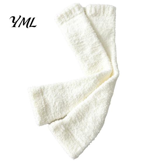 Elastic Thermal Leggings for Home Coral Fleece Leg Warmers Women, Thickened Winter Knee High Indoor Cold Weather Socks, Striped/Solid Color,