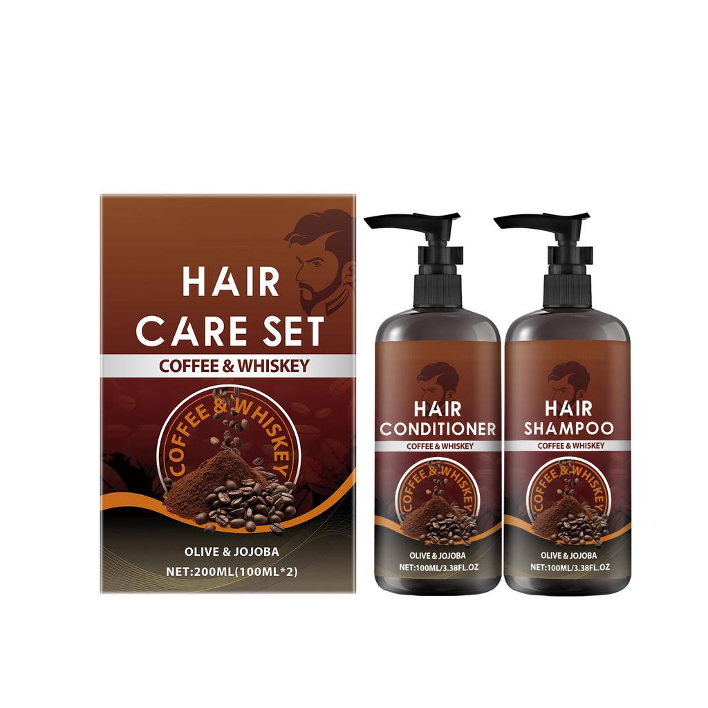 Hair Care Set Deeply Nourishes And Soothes Dry And Frizzy Hair Making It Smooth Shiny And Thick. Hair Care Shampoo And Conditioner.200ML