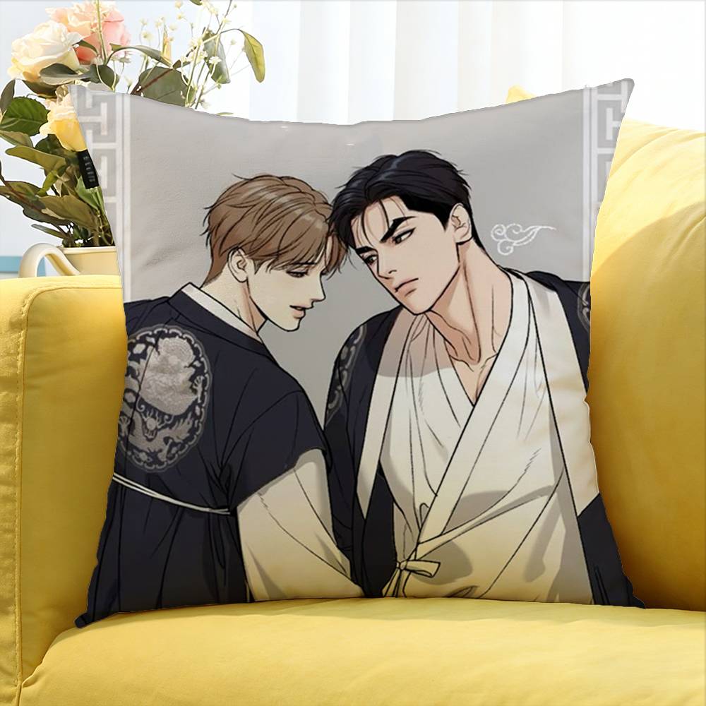 Bl Manhwa Jinx Joo Jaekyung Kim Dan Various Sizes Square Pillow Case For Car Home Bedchamber Decor