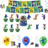 Friends Rainbow Roblox Party Supplies Banner Cake Topper Balloons Birthday Kids