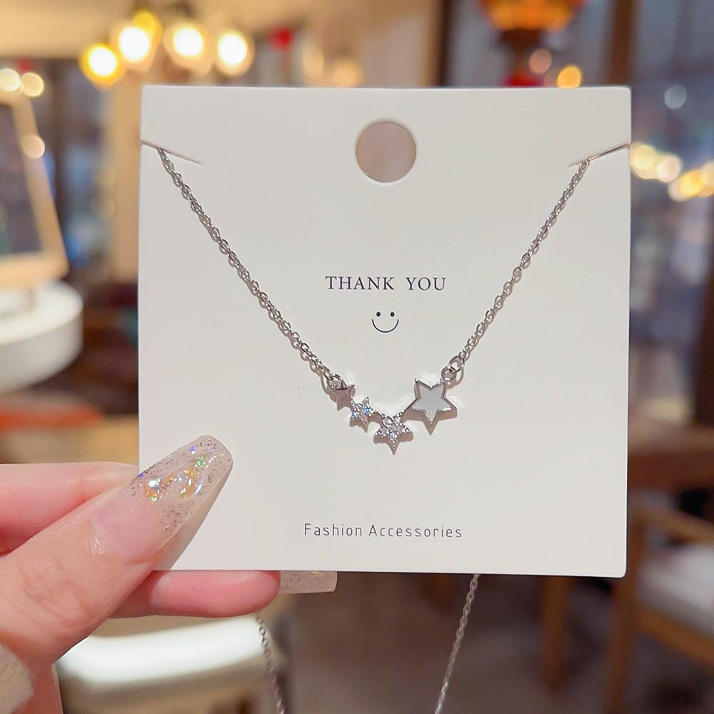 Korean 18K Gold Titanium Steel Women's Clavicle Necklace - Versatile, High-End, Non-Fading Temperament Choker.