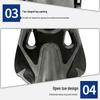 WEZHO Lightweight Silicone Short Fins