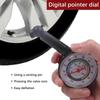 Dial Meter Tyre Deflation Pointer Analog Gauge Pressure Gauge Measurement  Car Tire Pressure