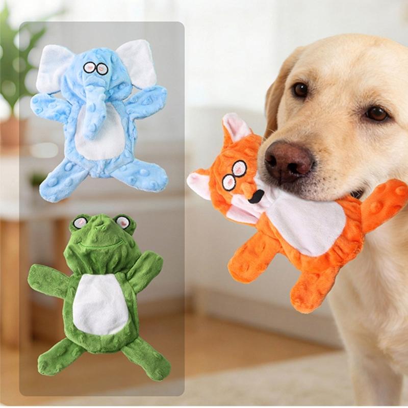 Interaction Tugging Plush Squeaky Toy for Dog Bonding Exercise Energy Burning and Stress Reduction During Playtimes