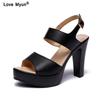 women Sandals high Heels Summer Platform Sandals Mixed color Elastic Band Sandals lady Party Wedding Ankle-Wrap shoes