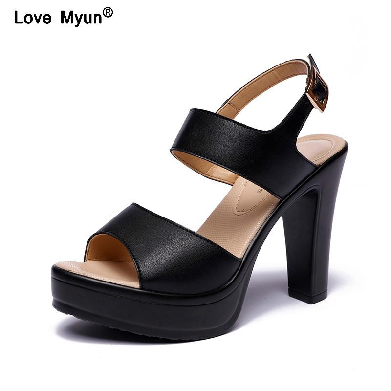 women Sandals high Heels Summer Platform Sandals Mixed color Elastic Band Sandals lady Party Wedding Ankle-Wrap shoes