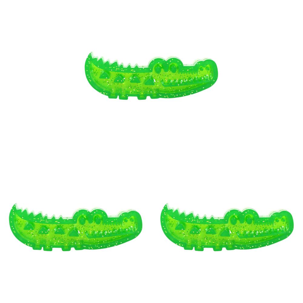 Cute Chew Toys Crocodile Interactive Dog Toy Chew-Resistant Teeth Grinding Supplies Natural Rubber Pet Products