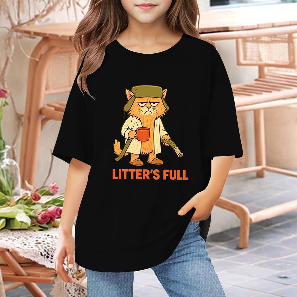 Batolecí dívčí a chlapecká trička, dětský top, chlapecké a dívčí tričko s potiskem a krátkým rukávem, 1-12 let