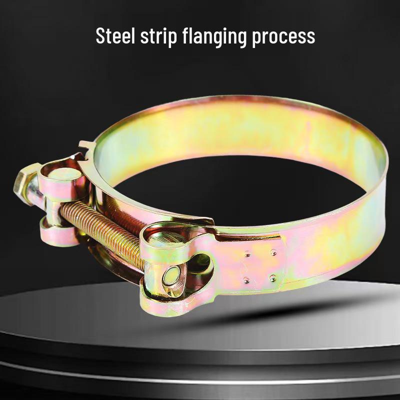 European Galvanized Durable Anti-Corrosion U-Bolt Hose Clamp for Secure Piping