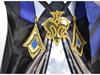 Clorinde Cosplay Rinkinys - Genshin Impact Fontaine Agentas Pilnas Kostiumas Moterims