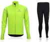 Morethan Cycling Jacket and Windbreaker Set for Autumn and Winter Size Men's MT-WVP-004SET (Green, M)