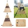Tableware Storage Bag 600 Cloth Cutlery Roll Portable Foldable Outdoor Pouch for Picnic Hiking