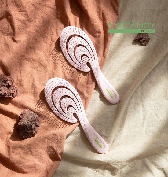 

EYECANDY Eco-Friendly Detangling Brush Coral Pink