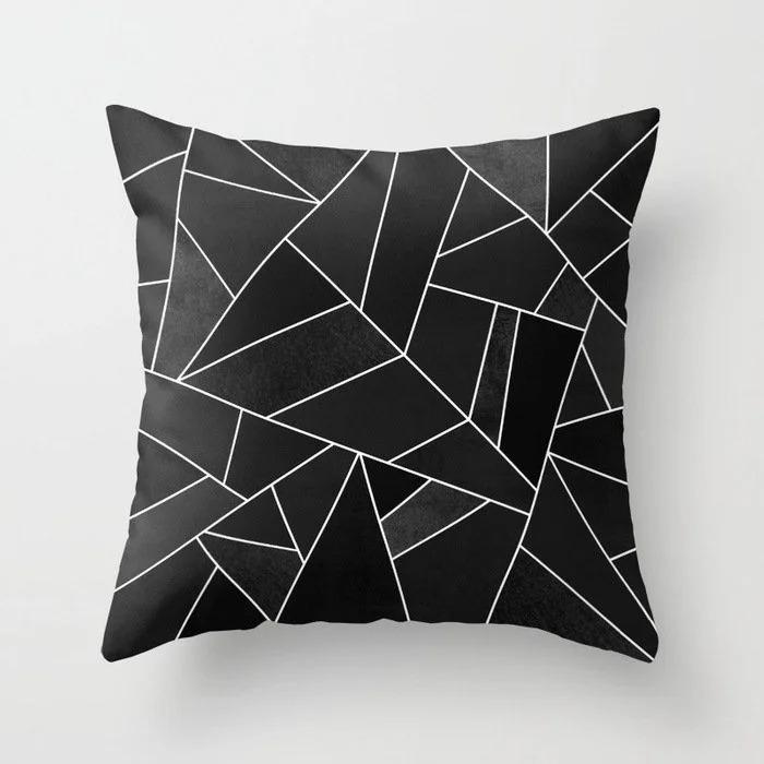 

Simple Tile Pattern Decorative Pillowcase Bedding Home Decor Cushion Pillowcase 24x24Inch