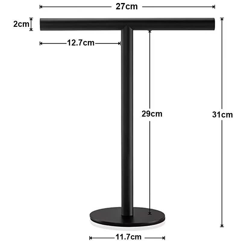 MDNG Freestanding Stainless Steel Towel Holder