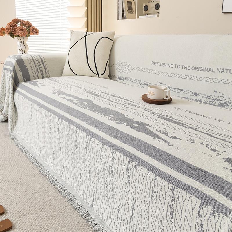 Capa de sofá Pano Novo para todas as estações Chenille Sofá Toalha Capa de almofada universal com tudo incluído