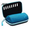 Quick Cooling Towel with Case Carrying Case, 30x80cm Instant Microfiber Ice for Gym Fitness Towel, Portable Drying Workout Yoga Running Sports