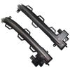 Specchietto Retrovisore Laterale con Lente Affumicata, Luce Dinamica a LED per Indicatori di Direzione Sequenziali per BMW X3 F25 X4 F26 X5 F15 X6 F16 2014-2018