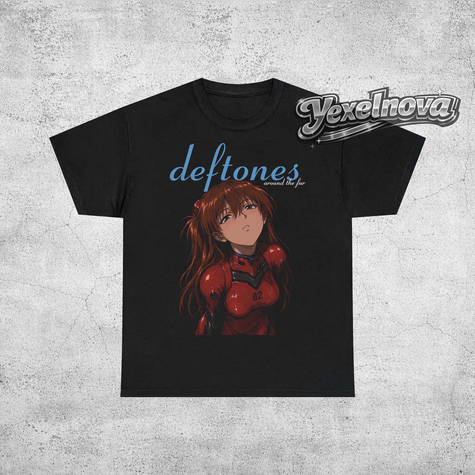 Deftones Around The Fur Y2K Vintage Tee – Heavyweight Nu Metal Band Shirt – Grunge Streetwear L