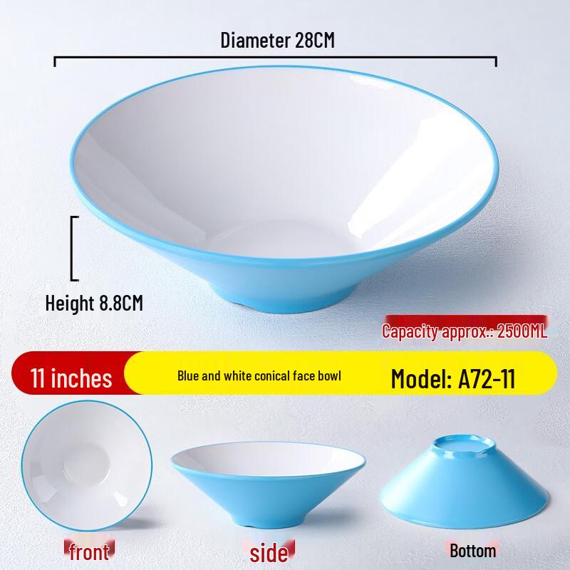 

Nordic Melamine Noodle Bowl